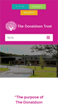 Mobile Screenshot of donaldsons.org.uk